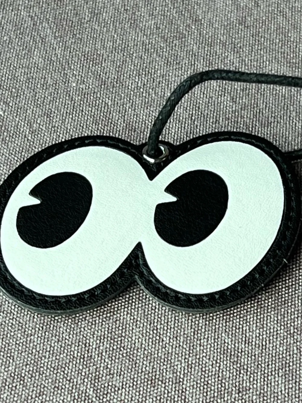 Louis Vuitton Bag Charm HALLOWEEN Starbucks Eyes Glow Dark Green Metallic Purple